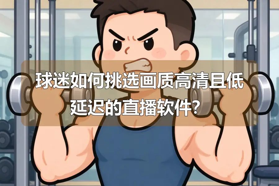 球迷如何挑选画质高清且低延迟的直播软件?