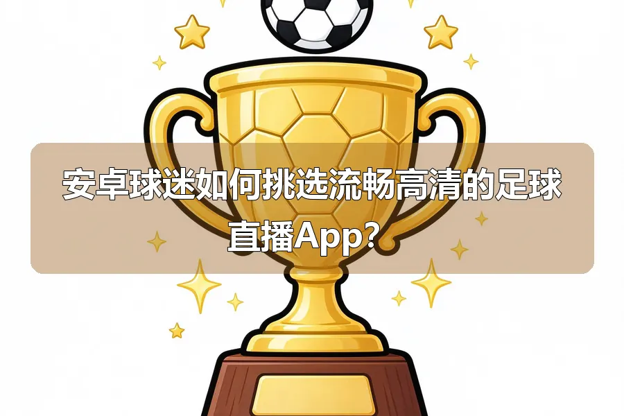 安卓球迷如何挑选流畅高清的足球直播App?